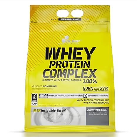 Olimp Whey Protein Complex 100% - Geschmack Vanille, 1er Pack (1 x 2.27 kg)