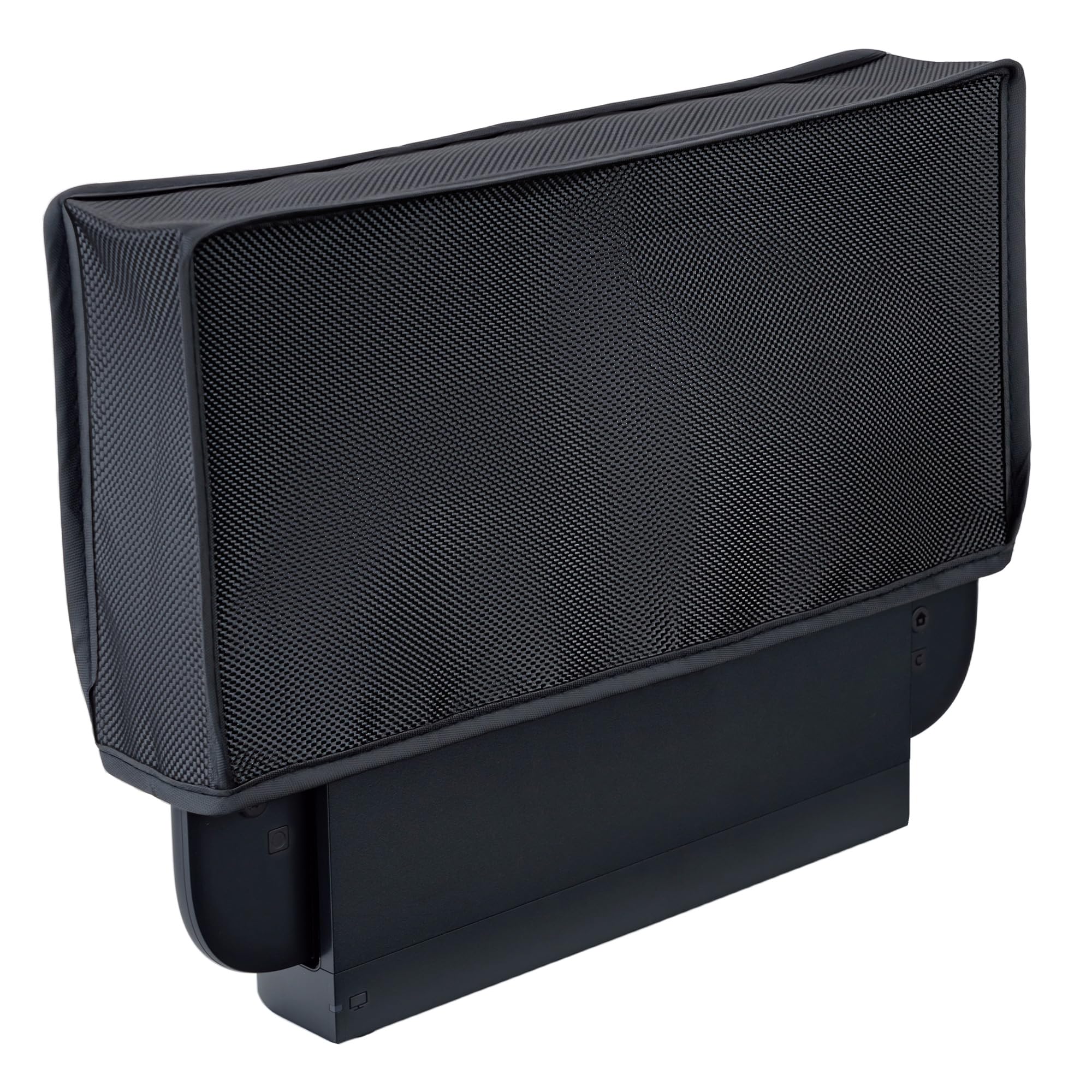Mcbazel Dust Cover Compatible with Nintendo Switch 2 (2025), Precision Cut Anti Scratch Dust Protector Protective Case for Switch 2 Console & Charging Dock - Black