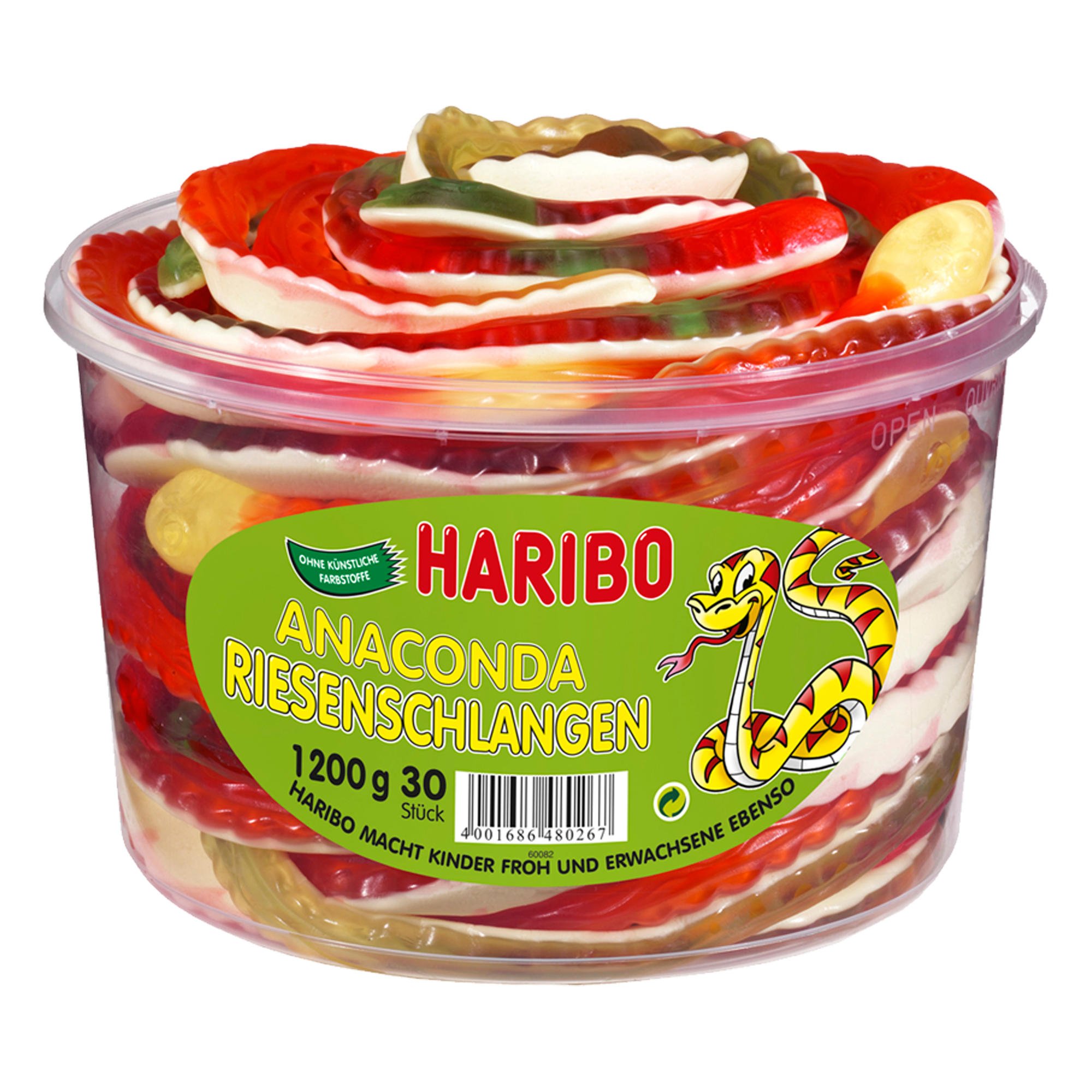 Haribo Anaconda Riesenschlangen, 1.2kg 2