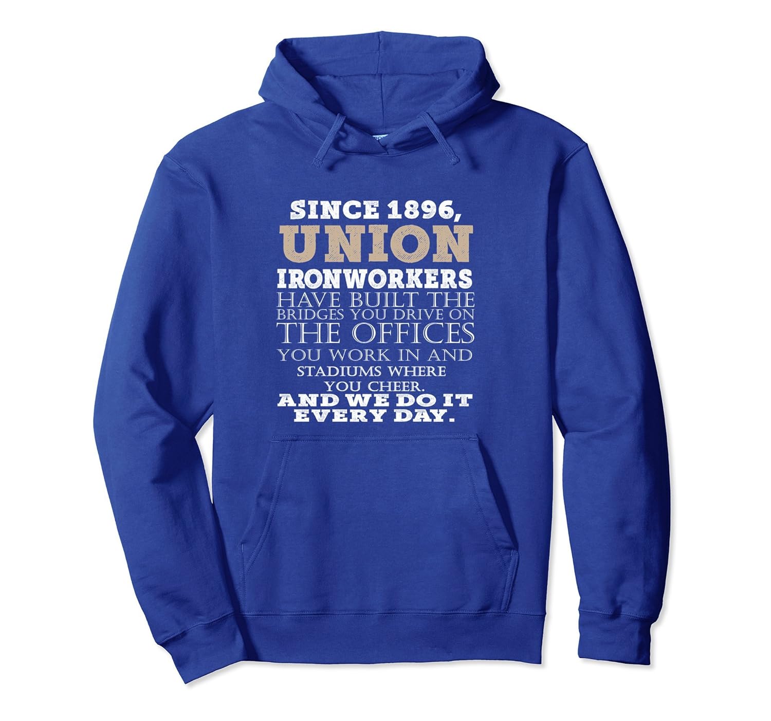 Best Proud Union Ironworker Birthday Gift Hoodie-anz