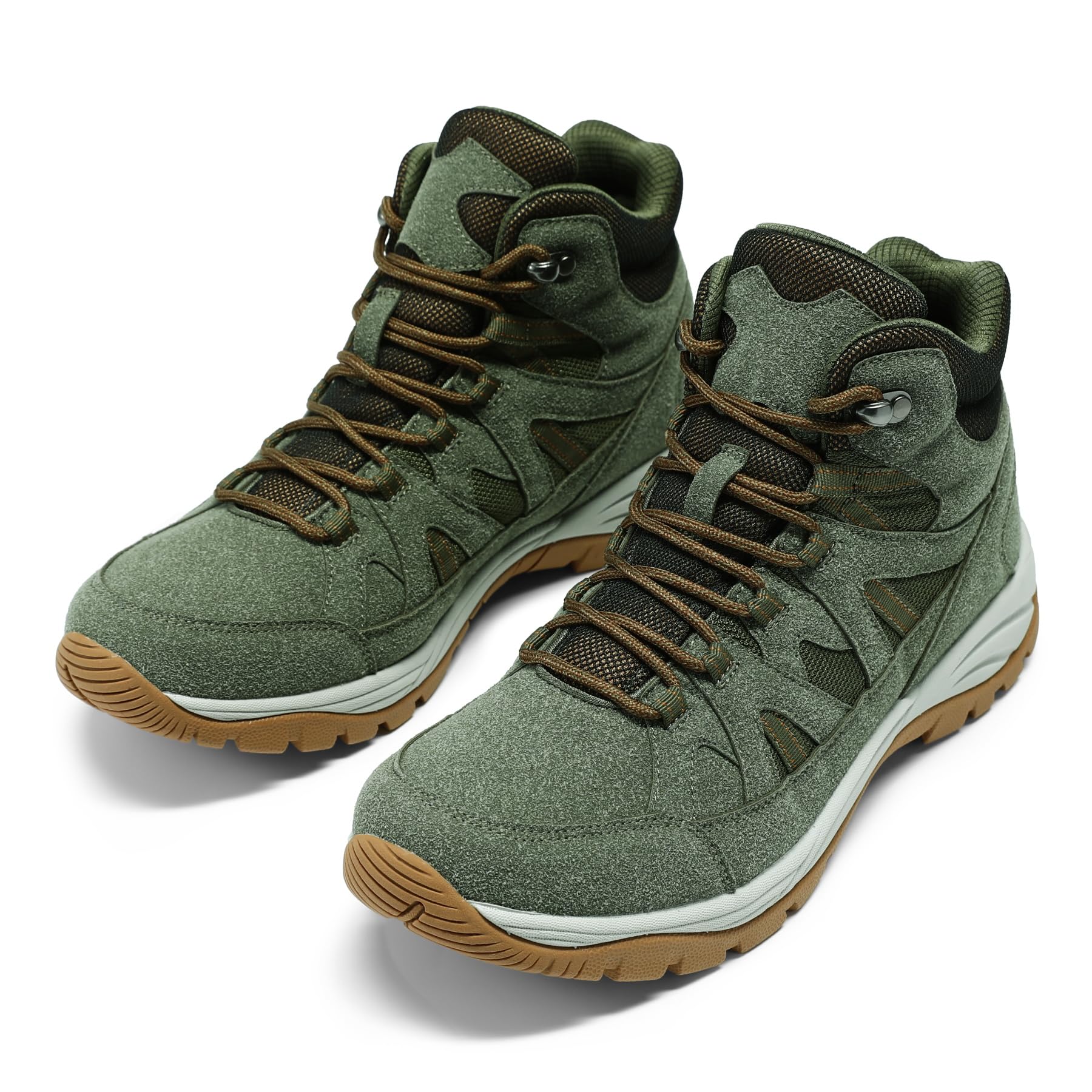 YOUTHUP Herren Wanderschuhe Wasserdicht rutschfest Trekkingshuhe 2