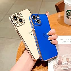 ROUTDOM Compatible with iPhone 14 Plus Heart Case