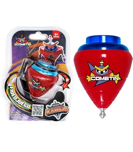 Trompo Space Saturno XT Azul De Gerardo Montero | Peonza Acrobática Con Punta De Metal Y Caja Regalo Mediana Bolsa Porta Trompo Oficial