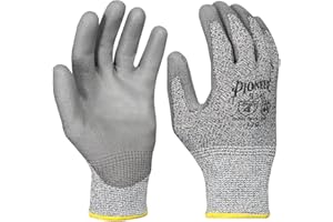 Pioneer Cut Resistant Gloves with Grey Coating – Level 4