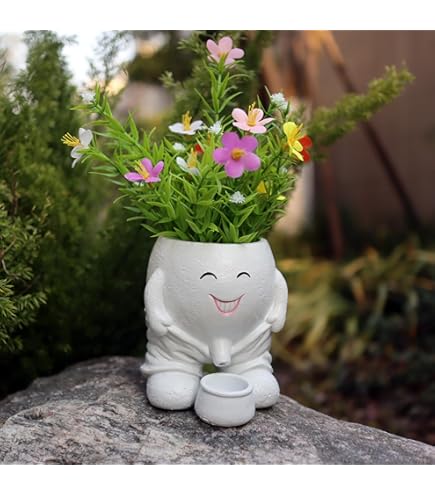 Amazon.com : Boskke Sky Planter Recycled, Small 9cm - White