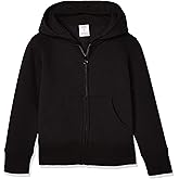 Amazon Essentials Girls and Toddlers' Fleece Zip-Up Hoodie Sweatshirt