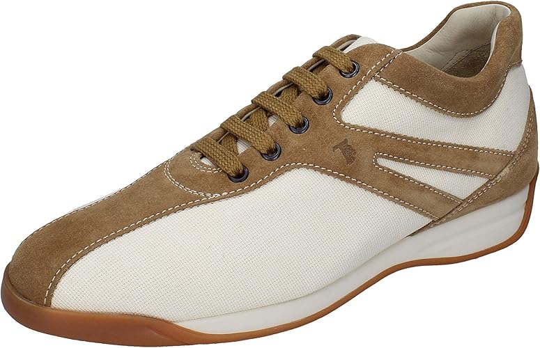 Amazon トッズ 男性用ウォーキングスポーツシューズ メンズ ファブリック ホワイト 27 0 Tod S トッズ スニーカー