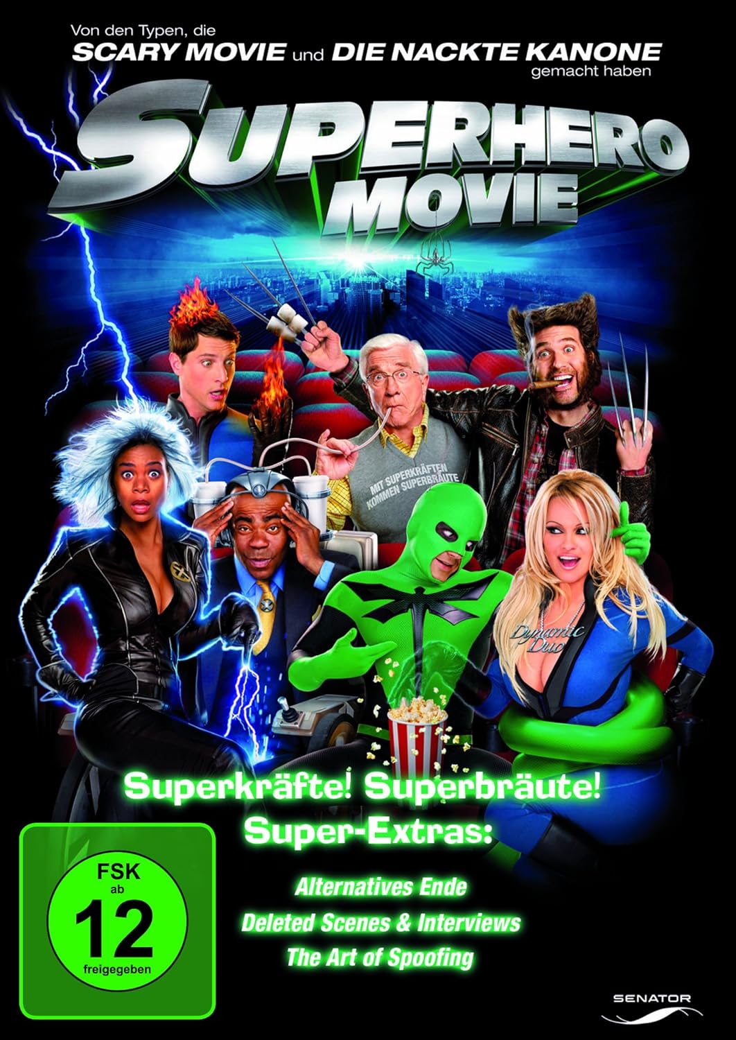 Superhero Movie Amazon.de Drake Bell, Sara Paxton, Leslie Nielsen