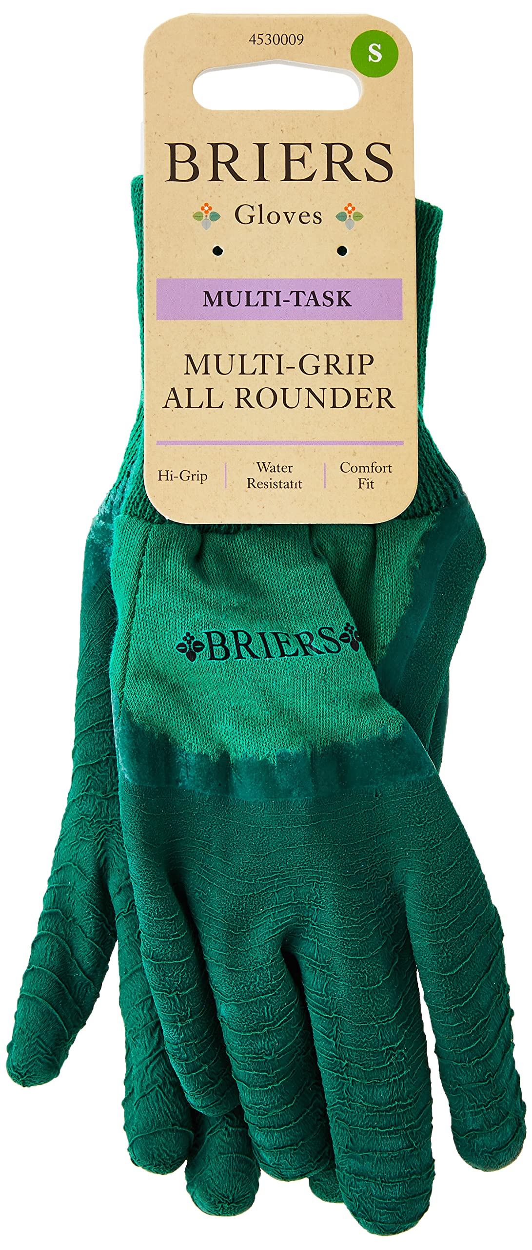 Briers B0095R Gloves, Green, Small (1 Pair)