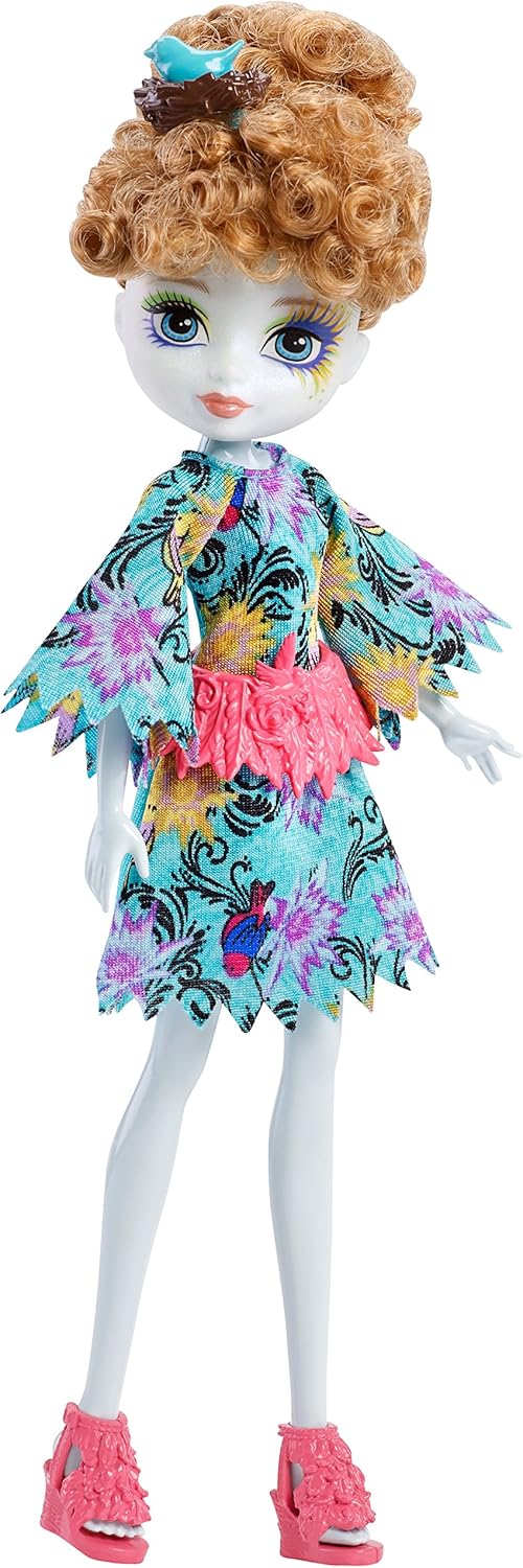 Ever After High Dragon Games Featherly Forest Pixie Doll, Turquoise, Medium - Image 5