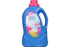 Spring Fresh Ultra Liquid Fabric Softener with WeaveShield Fabric Care Technology by Final Touch | Fabric Softener + Conditioner | Concentrated Formula | Works in All Standard & HE Washing Machines