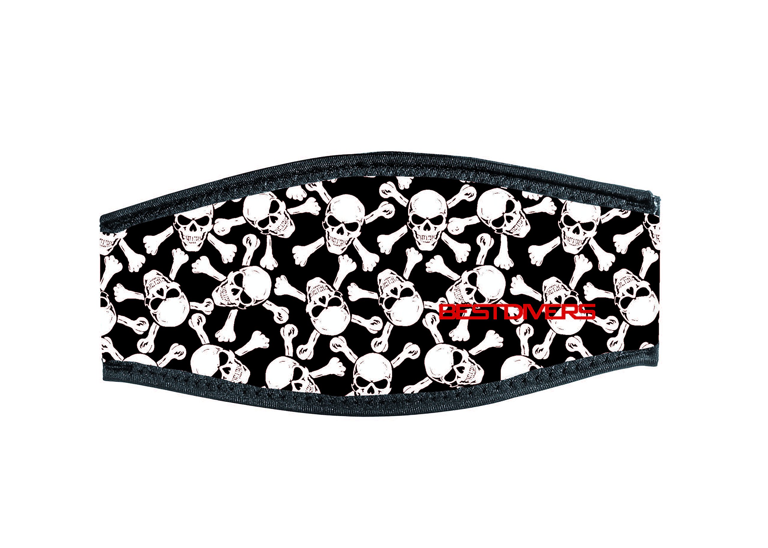 Best divers IN/Tex-DV, Neoprene Mask Strap, Double Velcro, Testure Head