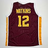 Facsimile Autographed Juju Watkins USC Maroon Reprint Laser Auto College Basketball Jersey Size Men's XL