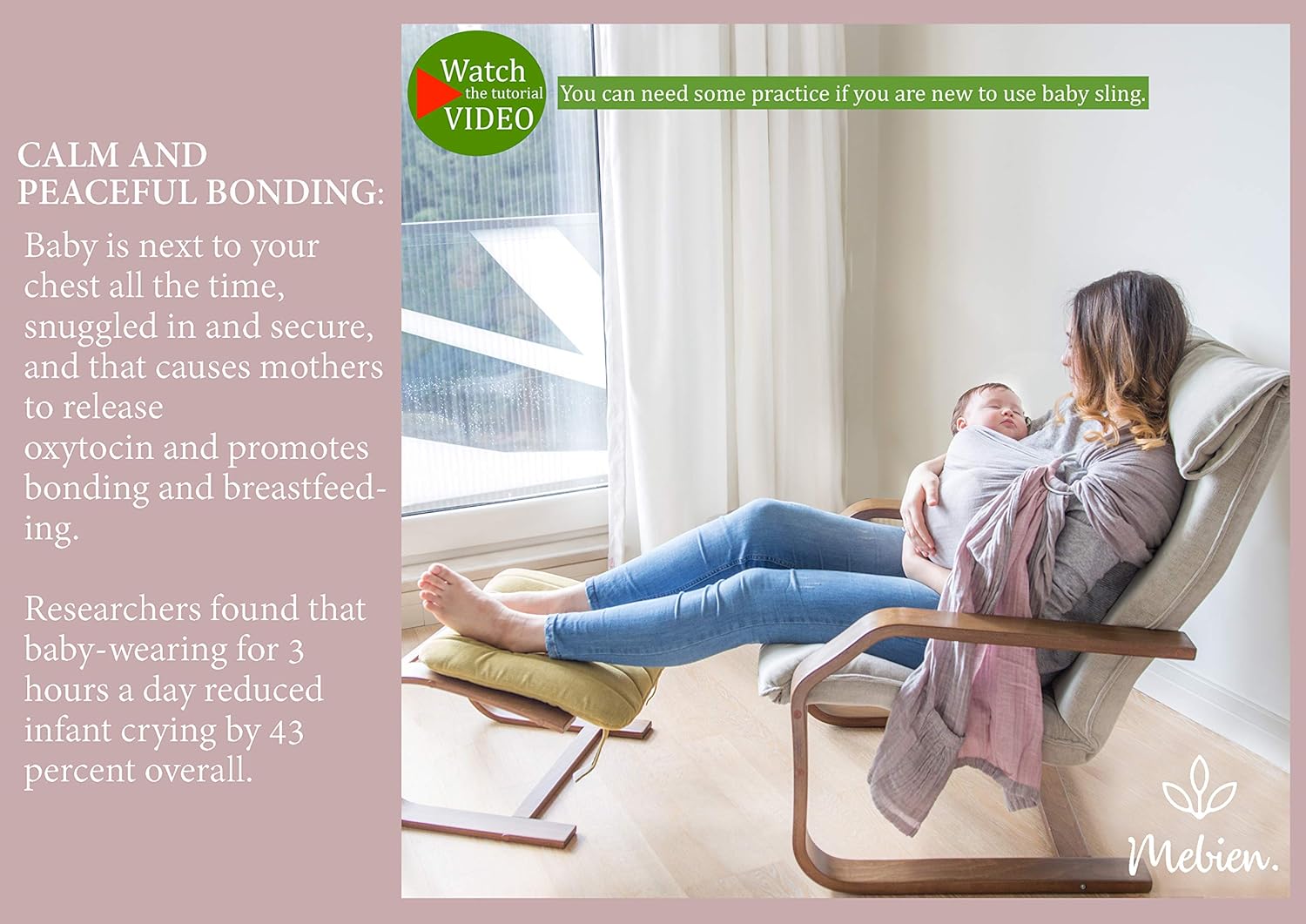 mebien muslin ring sling