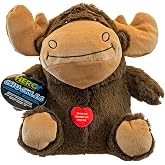 Hero Chuckles Moose, Plush Squeaky Dog Toy, Durable Stuffed Animal with 3 in 1 Squeaker