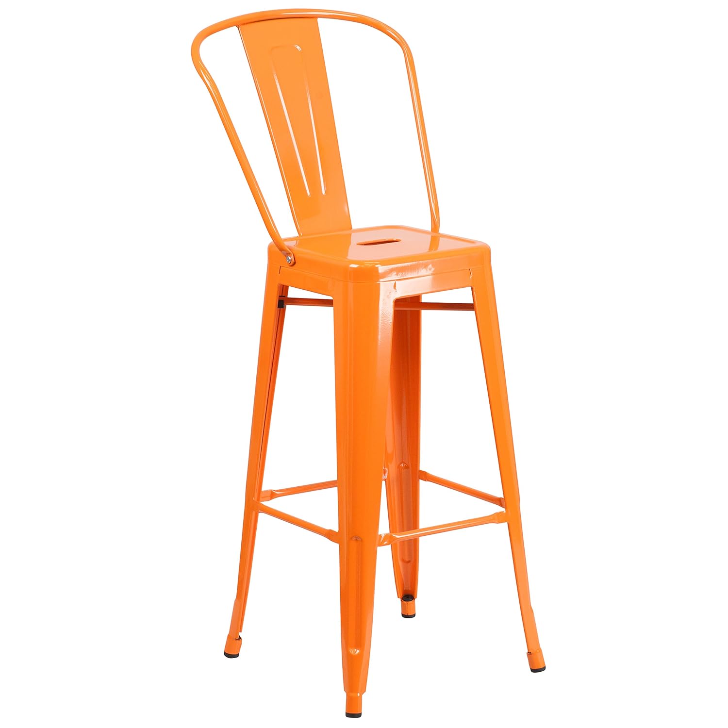 Best Orange Bar Stool One