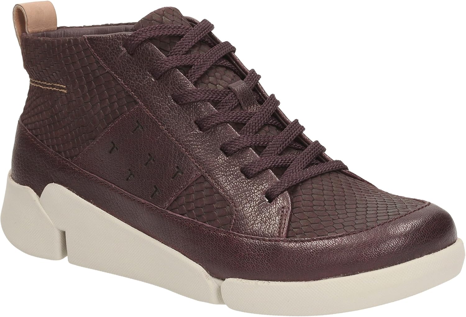 clarks aubergine boots