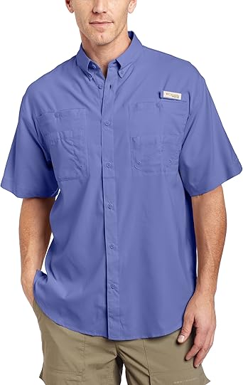 Amazon Com Columbia Men S Pfg Tamiami Ii Short Sleeve Upf Shirt Clothing