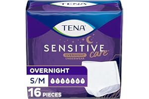 Tena Incontinence Underwear for Women, Overnight, Medium 16 Count