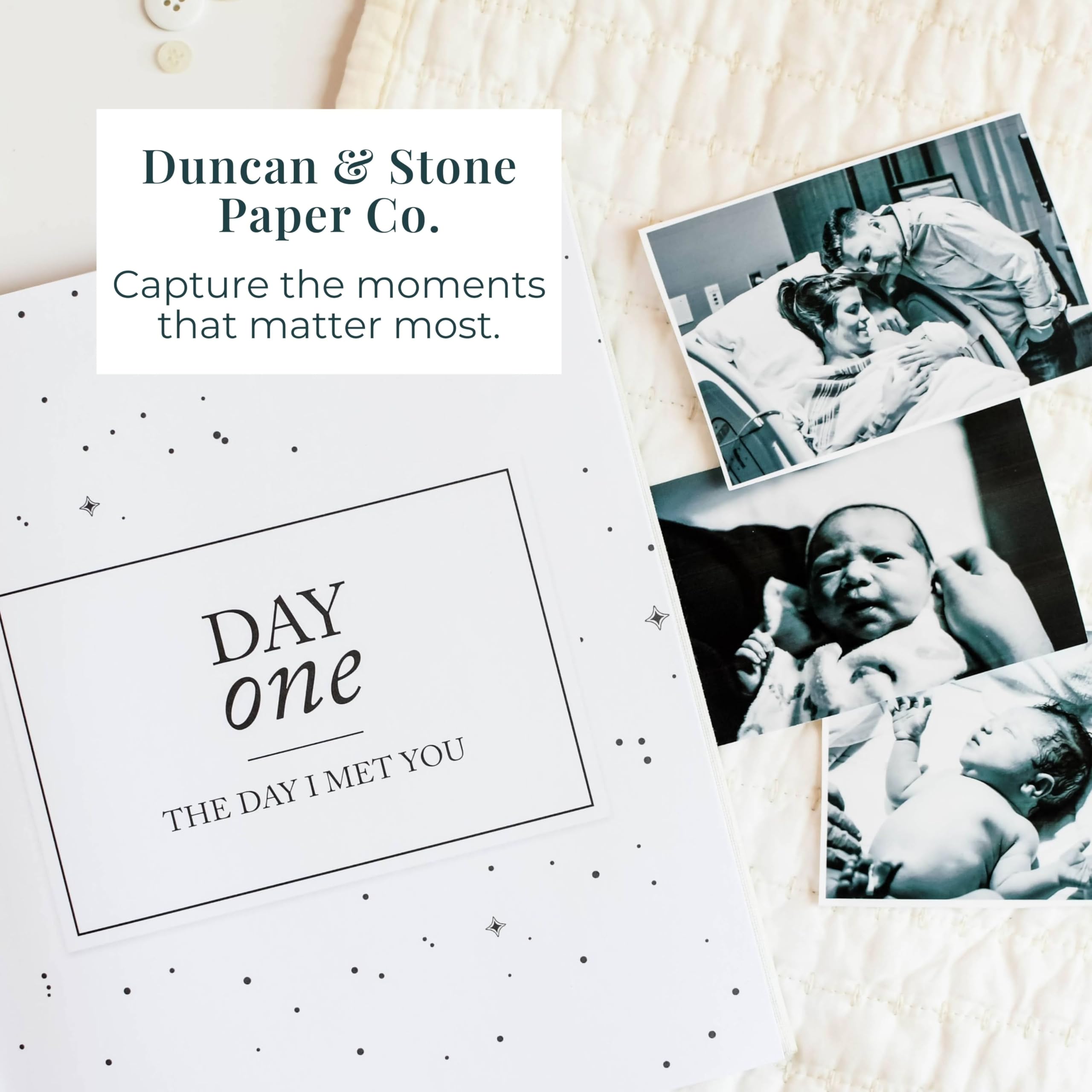 Childhood Memory Book - Elegant Child Memory Book from Pregnancy to Age 18 W/Prompts, Space for Photos & More - Baby Journal (175 Pages, Dusty Rose)