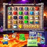 COOLJOYA 150 Magnetic Building Blocks Dark Magma STEM Set view 3
