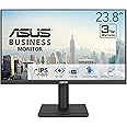 ASUS 24” 1080P Business Monitor (VA24DQFS) - IPS, Frameless, 100Hz, 1ms, Adaptive-Sync, HDMI, DisplayPort, VGA, for Working and Gaming, Ergonomic Design, Blue Light Filter, Flicker Free, 3 yr warranty