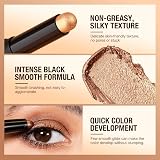 HQDA 6PCS Eyeshadow Stick Set Shimmer Metallic Waterproof Long Lasting view 6
