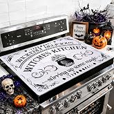 Halloween Stove Top Covers for Electric Stove, Glass Cooktop Protector Heat Resistant Stovetop Mat for Kitchen Decor 28 x 20 Inch