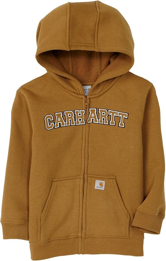 Carhartt Little Boys' Logo Fleece Jacket Outerwear Clothing