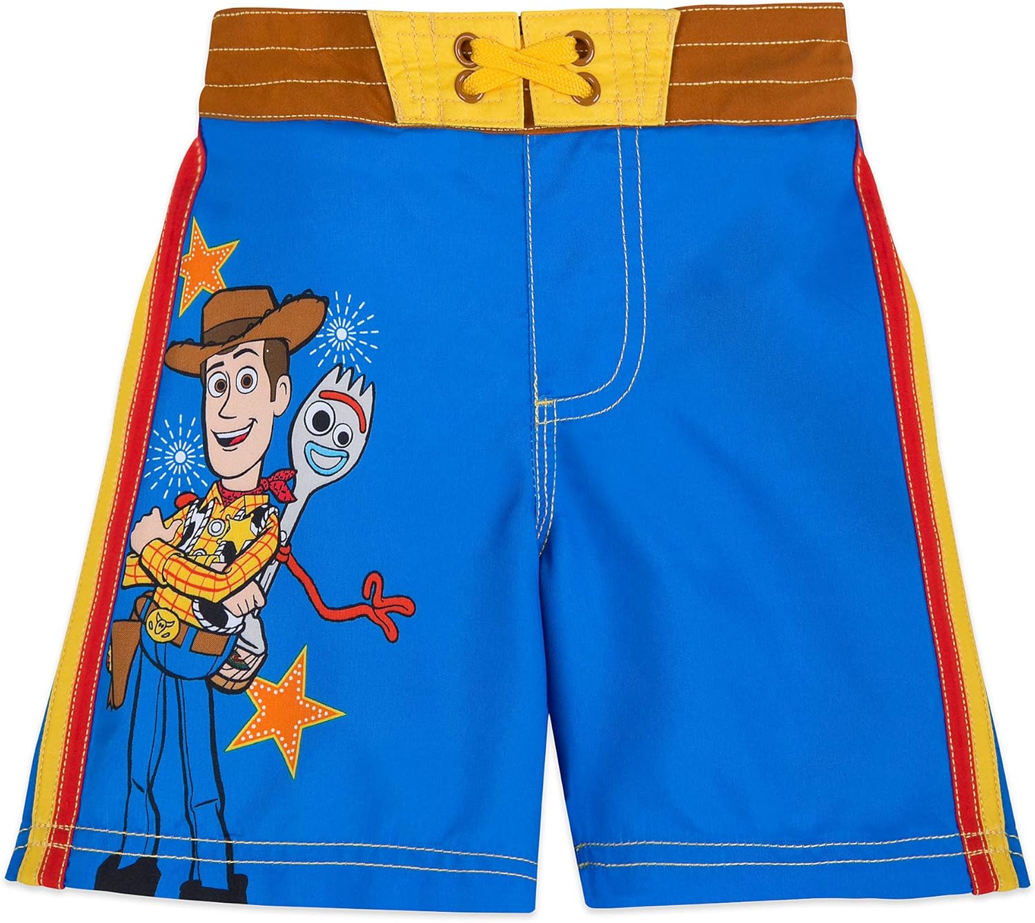 Disney Pixar Woody and Forky Swim Trunks for Boys - Toy Story 4