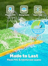 JOYIN 22.5ft Water Slide with Sprinkler 2 Bodyboards Backyard Outdoor Fun Blue view 4