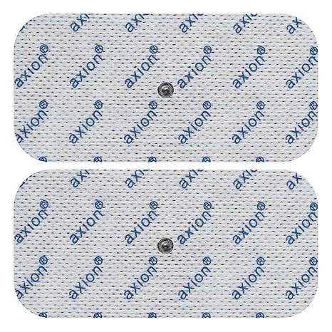 2 GROSSE Elektroden Pads, 120x70mm, passend zu Sanitas/Beurer EMS TENS Geräten