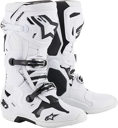 bota motocross branca