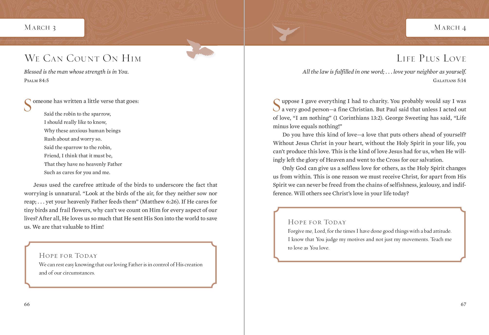 Hope for Each Day Large Deluxe: Words of Wisdom and Faith (A 365-Day Devotional) Hope for Each Day Large Deluxe: Words of Wisdom and Faith (A 365-Day Devotional) Imitation Leather Kindle
