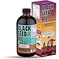 Ethiopian Black Seed Oil - 3.43% Thymoquinone Cold-Pressed Black Cumin Seed Oil from Pure Nigella Sativa - First Pressing Blackseed Oil Non-GMO Improved - 16 Oz Glass Bottle Sweet Sunnah