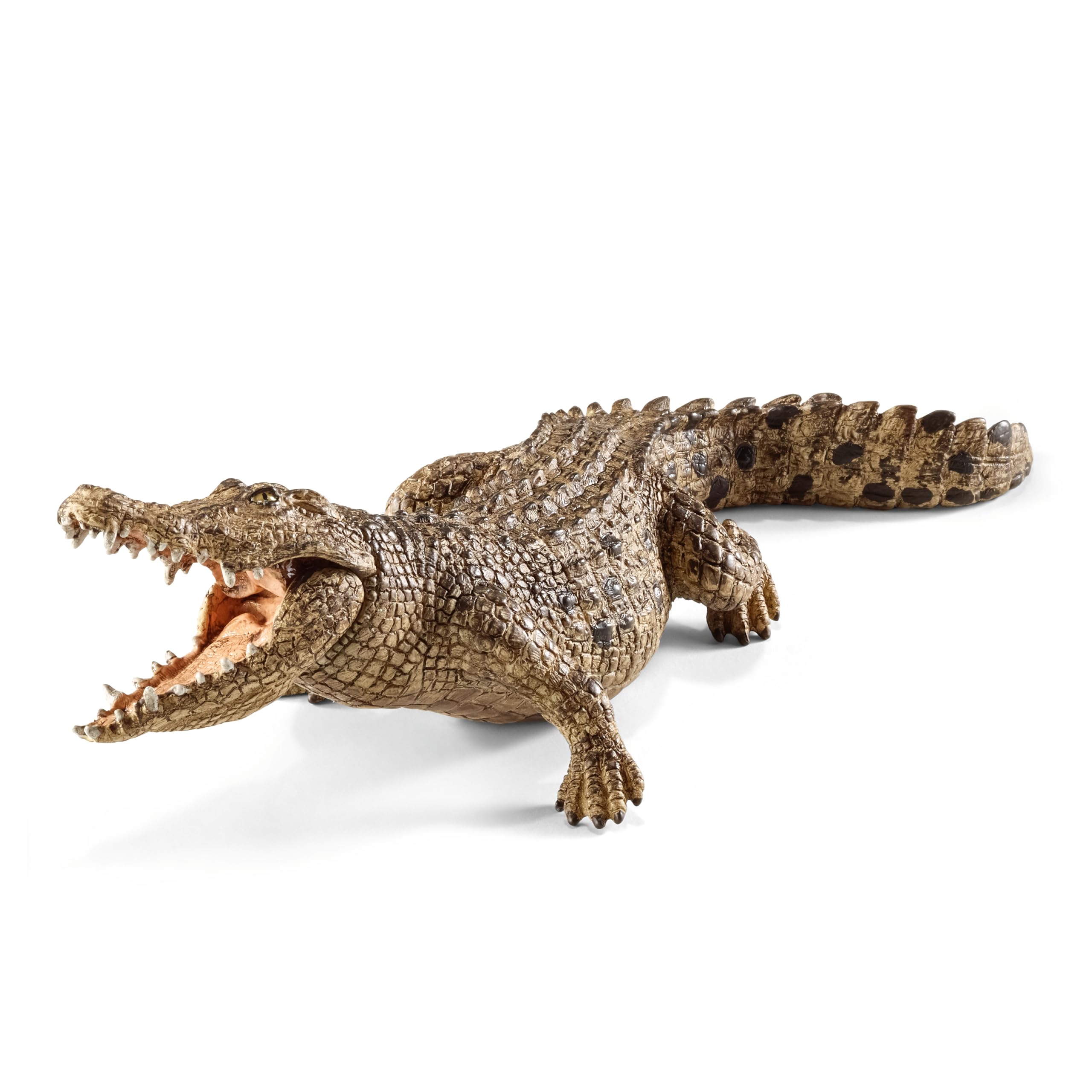 Schleich 14736 Crocodile Wild Life Toy Figurine for children aged 3-8 Years