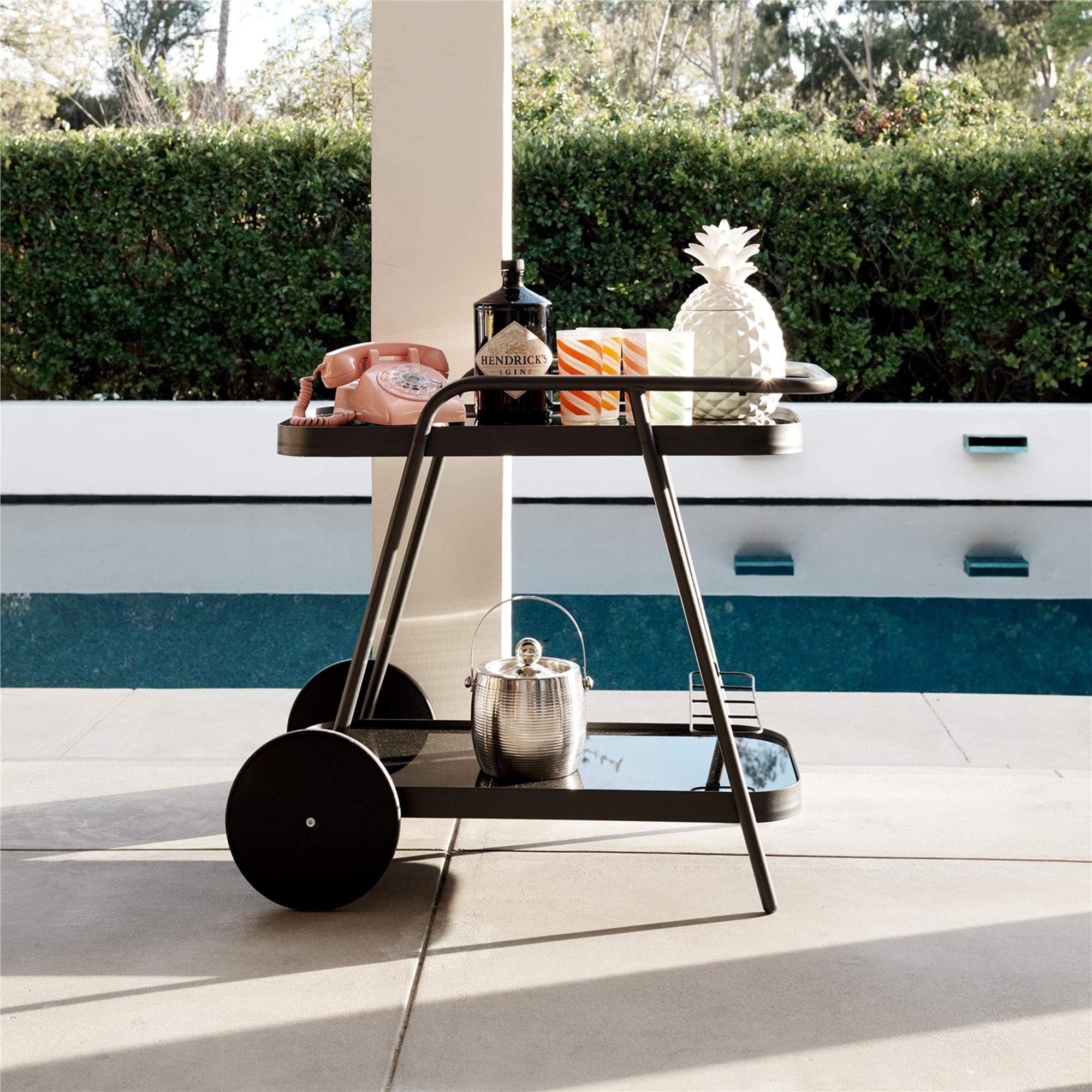 Novogratz Barbie Bar Cart