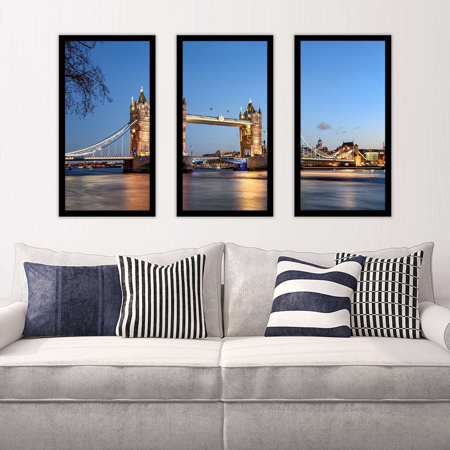 Picture Perfect InternationalLondon Bridge Framed Plexiglass Wall Art