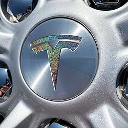 Logo Decal Wrap for Tesla Model X, 14-pc Set