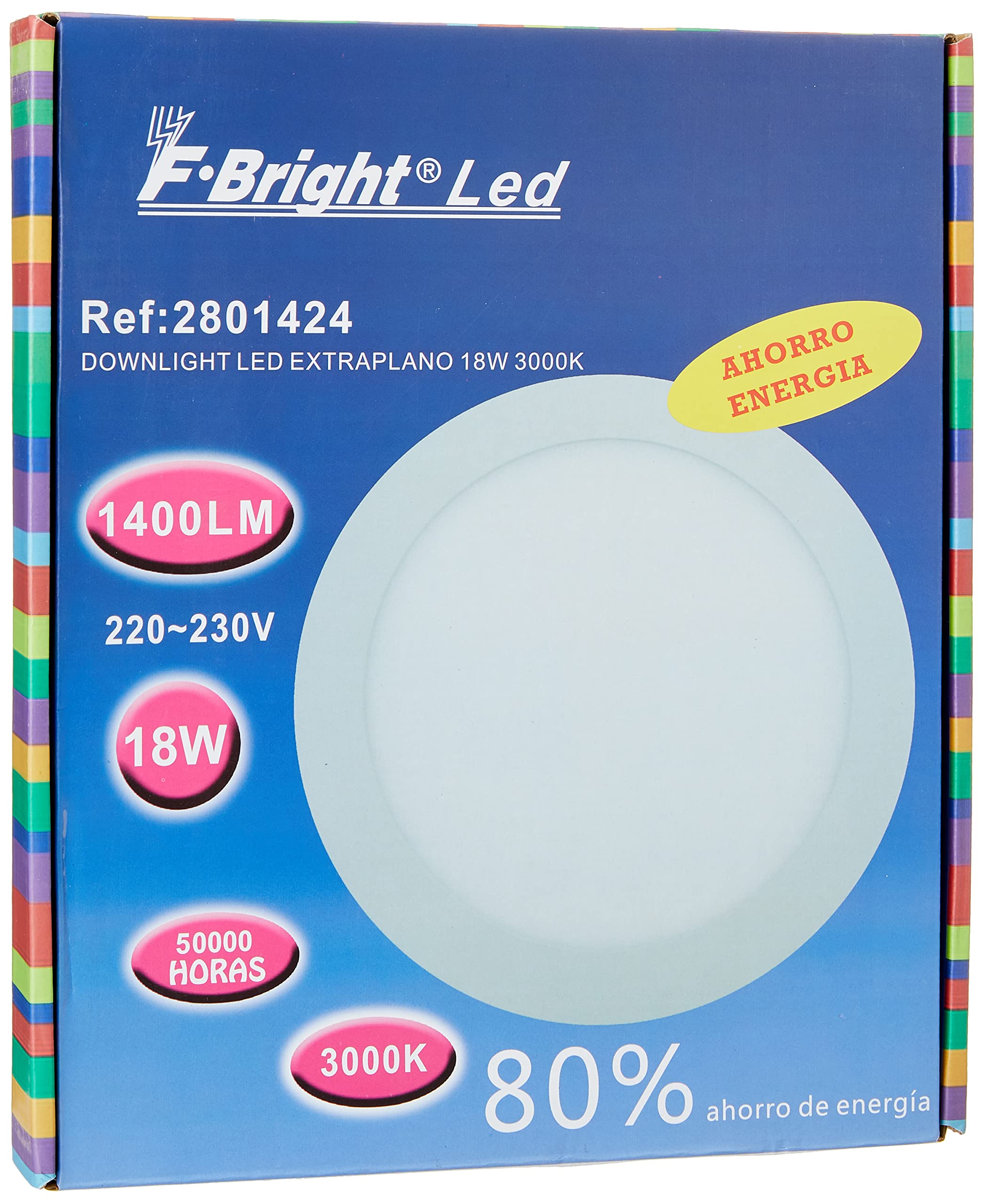 Fbright Led Dwonlight, White
