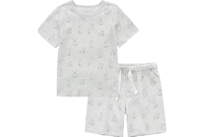 Owlivia 100% Organic Cotton Baby Long Sleeve Pajama Sets,Toddler Boy Girl 2-Piece Sleepwear
