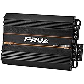 PRV Audio MDX2000.4 2 Ohm Mini 4 Channel Car Audio Amplifier 4 x 500 Watts RMS at 2 Ohm - 2000 Watt 12 Volts Bridgeable Amp for Powersports, Motorcycles, ATV, for High Power Stereo Speaker Systems