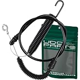 UDC Parts 946-05124A Blade Engagement Cable 32" Replacement for Troy Bilt | Fits Troy Bilt Pony Troy Bilt Bronco MTD Huskee LT4200 746-05124A 746-05124 946-05124 TB42 TB46 Craftsman T1000 T1100