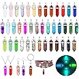 ROADPLUM 40Pcs Healing Crystal Pendants