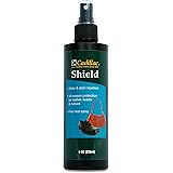 Cadillac Shield Water and Stain - Leather and Fabric Protector Spray - Great for Shoes - 5.5 oz - Waterproof and Protect Sued