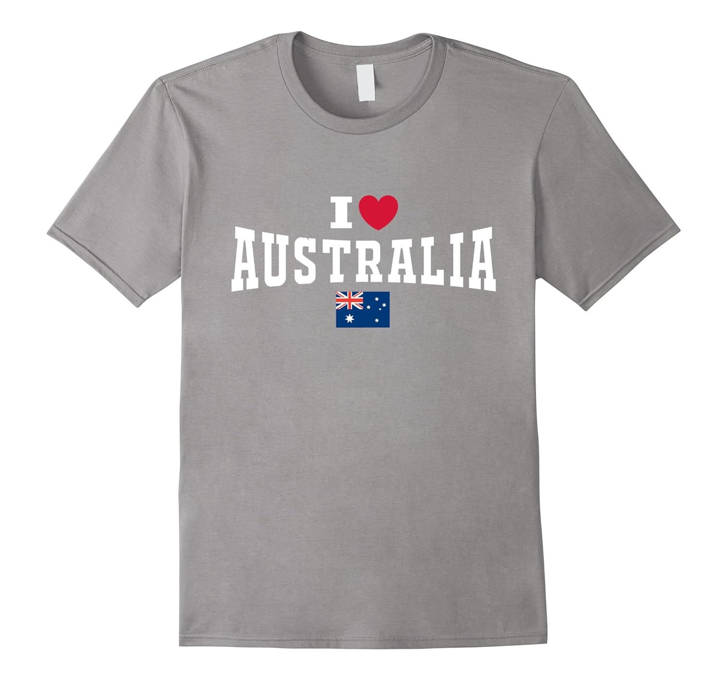 I Love Australia Map Flag Funny T-shirts for Australian Gift-ANZ