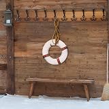 WEBI Coat Rack Wall Mount 98cm Long 10 Hooks Solid Wood Rustic Brown view 9