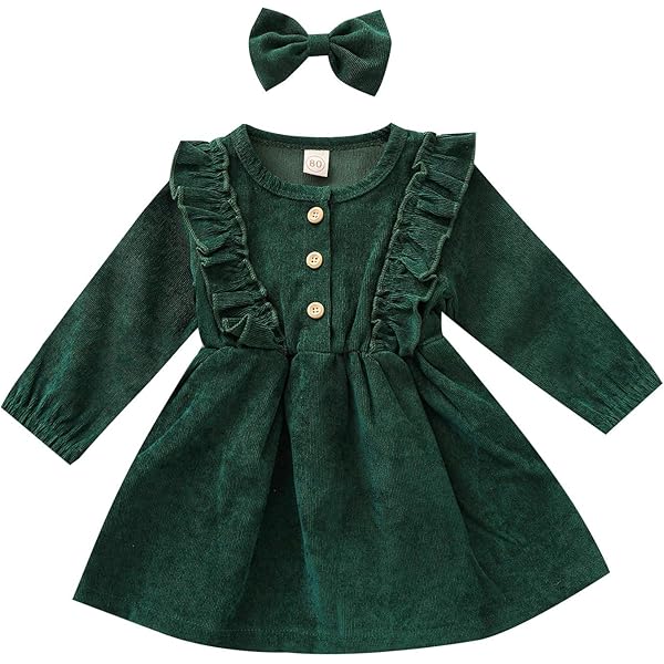 Amazon.com: Karuedoo Toddler Baby Girl Velvet Ruffle Long Sleeve Dress Christmas Birthday Party Wedding Dresses Fall Winter Clothes (A-Green, 9-12 Months): Clothing, Shoes & Jewelry Amazon.com: Karuedoo Toddler Baby Girl Velvet Ruffle Long Sleeve Dress Christmas Birthday Party Wedding Dresses Fall Winter Clothes (A-Green, 9-12 Months): Clothing, Shoes & Jewelry