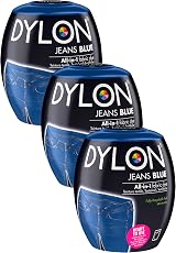 Dylon Washing Machine Fabric Dye Pod Jeans Blue 350g Pack of 3 view 1