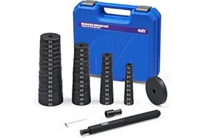 Orion Motor Tech 52-in-1 Custom Bushing Driver Tool Set and Transmission Wheel Axle Bearing Race Seal Installer Remover, Bush Removal Puller Bearing Press Tool Kit